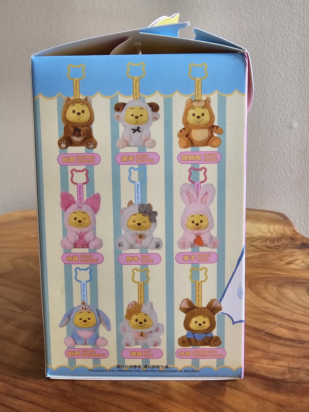 Miniso Plush Toy Pooh In Bunny Outfit with Carrot - Picture 5 of 7